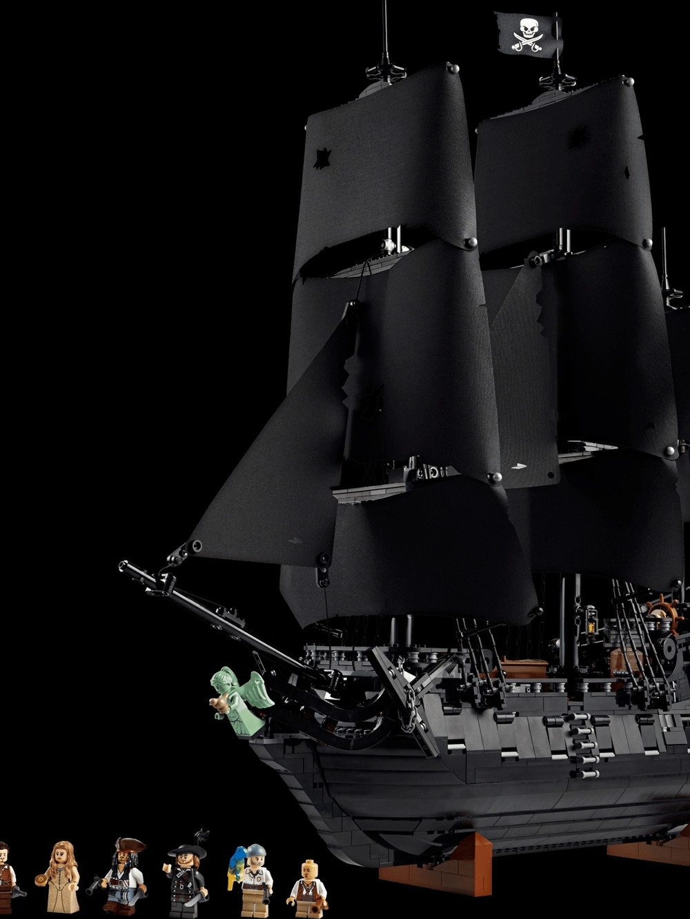 GENERIC Black Pearl 71469 Pirates of the Caribbean Complete Set 2650 Pcs| No Box